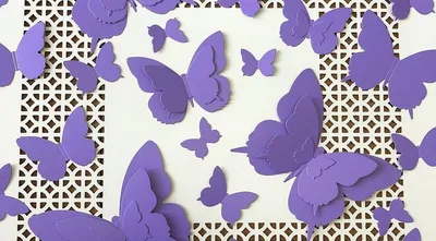 Изготовление бабочек на стену: трансформируйте свое пространство с помощью уникального декора