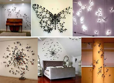 Изображение бабочек на стену: вдохновляющие идеи для вашего дома