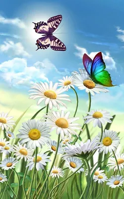 Великолепие бабочек: изображение в формате JPG
