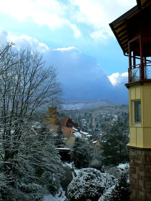 Зимние визуальные находки: Фотографии Баден-Бадена