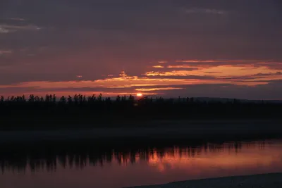 Волна страсти: удивительная фотография Багрового заката