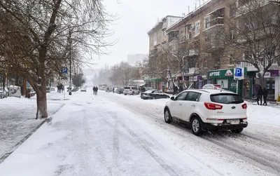 Фото Баку зимой: Загрузить красивое изображение в JPG