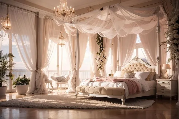 Интерьер спальни с балдахином (41 фото) - красивые картинки и HD фото