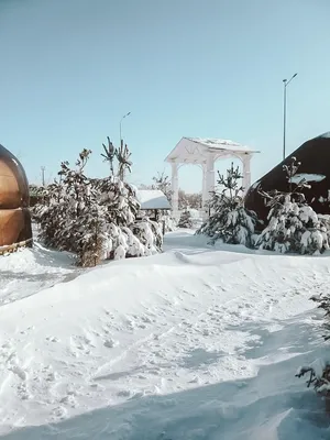 Магия зимнего отдыха: Фотографии Балкарагая в Астане