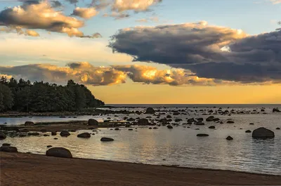 Романтика морской прогулки у берега Балтийского моря в Санкт-Петербурге