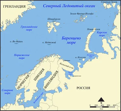 Природное чудо на Баренцевом море: фотография восхитительного пейзажа