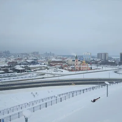 Барнаул зимой: Ледяные красоты в высоком разрешении