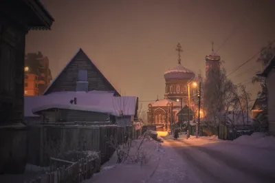 Фото Барнаула зимой: Инейные пейзажи в JPG