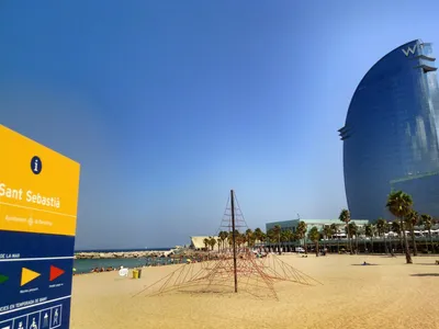 Фото Барселона пляж - фотографии солнечного отдыха на пляже