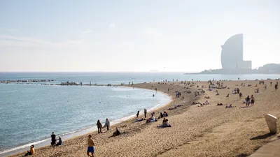 Фото Барселона пляж - фотографии пляжей с различными эффектами