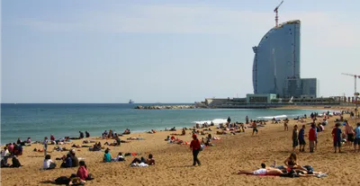 Фото Барселона пляж - HD качество