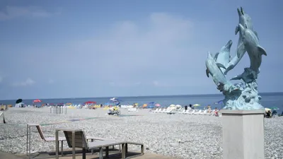 Фото пляжа Батуми 2024 года