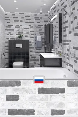 22) Белая мозаика в ванной: скачать новое фото