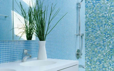 28) Фото белой мозаики в ванной: выберите размер и формат (JPG, PNG, WebP)