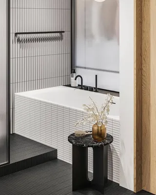 Фото ванной комнаты с красивой мозаикой