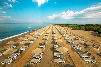 Фотки пляжей Белека с высоким разрешением