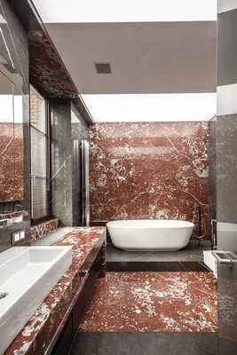 Бело-красная ванная комната: изображения в новом формате для скачивания