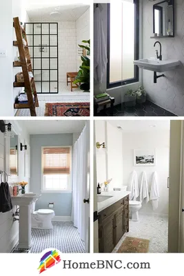 Минималистичная бело-серая ванная комната на фото