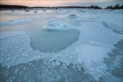 Зимние чудеса: Великолепные изображения Белого моря