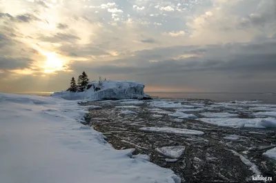 Магия зимы: Изображения Белого моря для скачивания