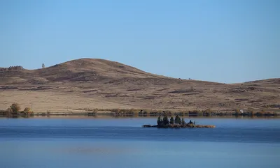 Красота Белого озера в Алтайском крае на фото