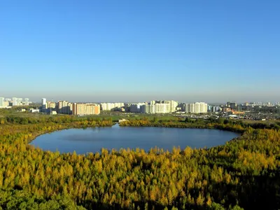 Волшебство Белого озера Москвы запечатленное на фото