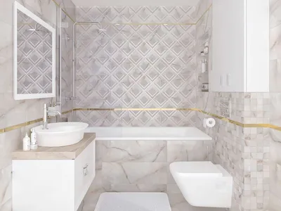 Удивительные дизайны Белорусской плитки для ванной