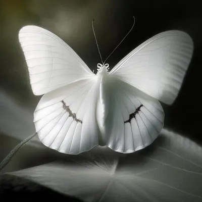 Фото белых бабочек в высоком качестве