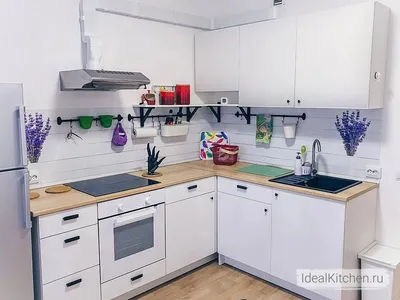 Фото белых кухонь IKEA в Full HD разрешении