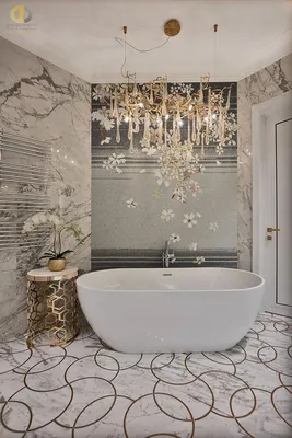 Белые ванные комнаты - идеальный выбор для современного интерьера