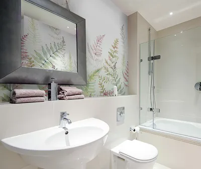 Фотографии белых ванных комнат - идеи для создания уютного интерьера