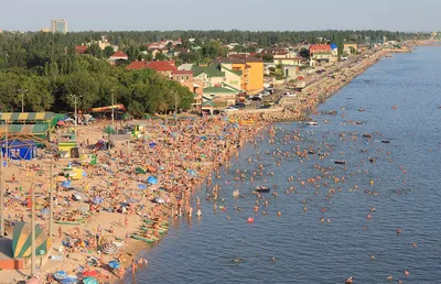 Новые фото пляжей Бердянска в HD качестве