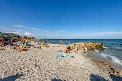 Фотографии пляжей Бердянска 2024 года