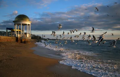 4K фотографии пляжей Бердянска