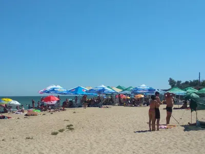 Уникальные картинки пляжей Бердянска
