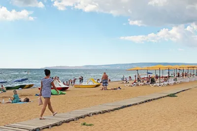 Скачать бесплатно фотографии пляжа в Крыму