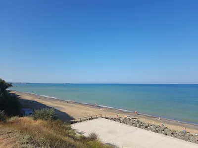 Фотоотчет с пляжа Береговое в Крыму