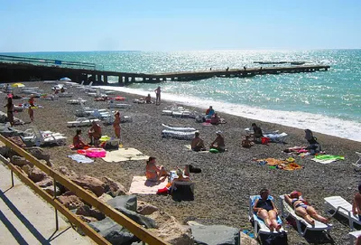 Фотографии пляжа Береговое в Крыму: источник вдохновения