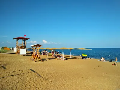 Арт-фото Берегового крымского пляжа
