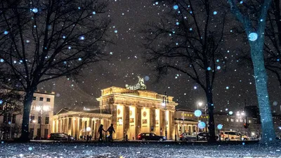 Зимние шедевры: Берлин в красочных оттенках