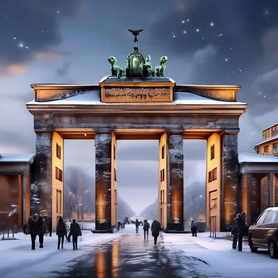 Фотографии зимнего Берлина: Подборка уникальных моментов