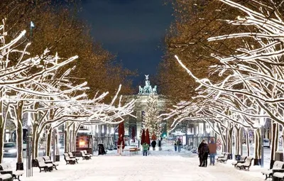 Фотоальбом Берлин зимой: Очарование холодного времени года