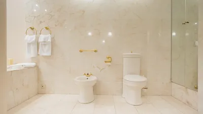 Фотография бежевой ванны с возможностью выбора формата