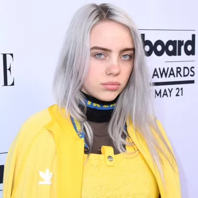Фото Billie Eilish в формате коллажа