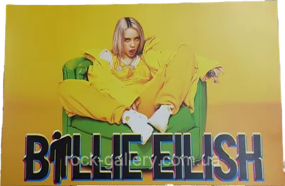 Картинка Billie Eilish в стиле комикса