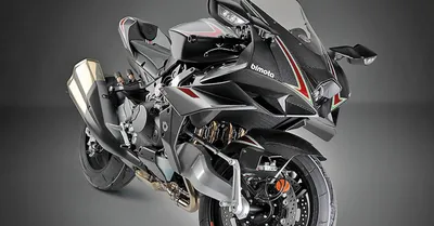 Изображение Bimota Tesi H2 с эффектом скорости