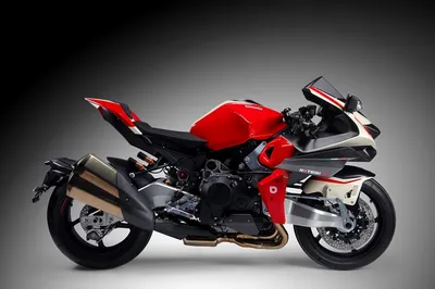 Изображение Bimota Tesi H2 с эффектом стекла