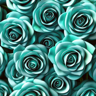Бирюзовые розы: фото с эффектом движения png