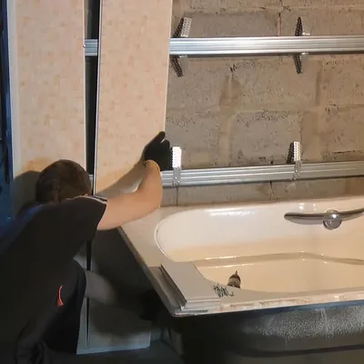 Фото бюджетного ремонта ванной: минимализм и функциональность