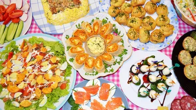 Фото вкусных блюд для праздничного ужина в разных форматах и размерах